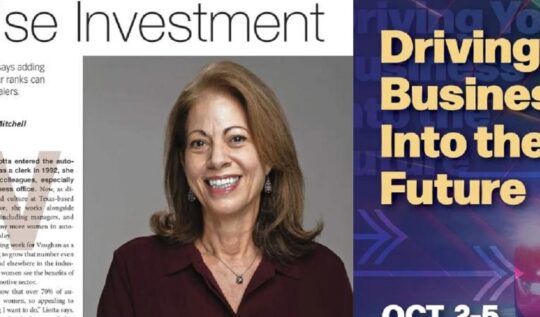 Carolyn Liotta featured in Auto Dealer Today Q2 2023- The Acceleration of Womanpower in Automotive